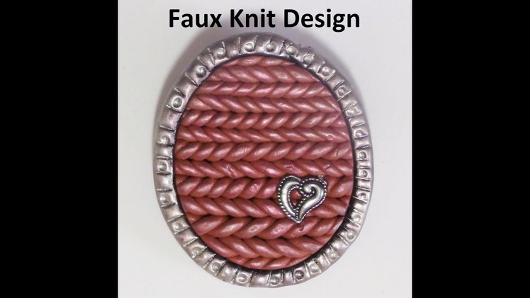 Faux Knitting Design by Gayle Thompson
