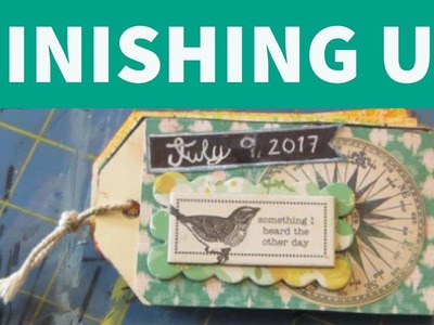 Finishing The Little Bird Tag Journal | JOURNAL WITH ME | SUGAR