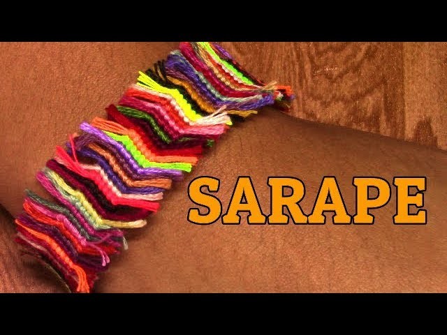 Friendship Bracelet: Sarape for Begginers- What to do with left over strings