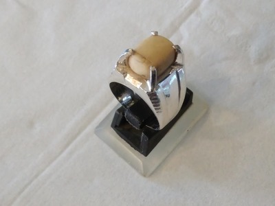 Handmade Silver Ring Using Manual Tools (cincin perak buatan tangan)