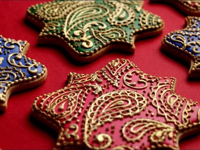 HENNA COOKIES! Collab with MAN ABOUT CAKE