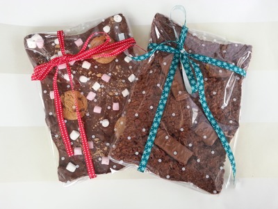Hotel Chocolat Style Christmas Chocolate Slab Gift | Tastefully Vikkie