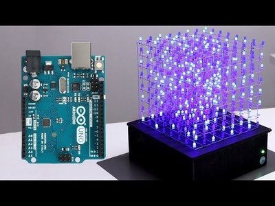 HOW TO BUILD YOUR OWN 8x8x8 LED CUBE WITH AN ARDUINO UNO