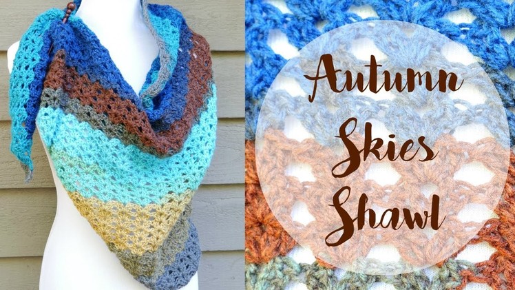 How To Crochet the Autumn Skies Shawl