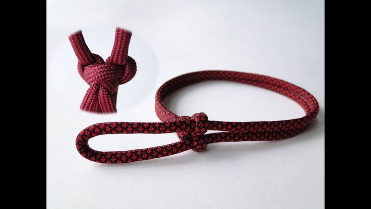 How to Make a "Heart-Shaped" Sliding Knot Paracord Friendship Bracelet- Closed Loop Mad Max Style