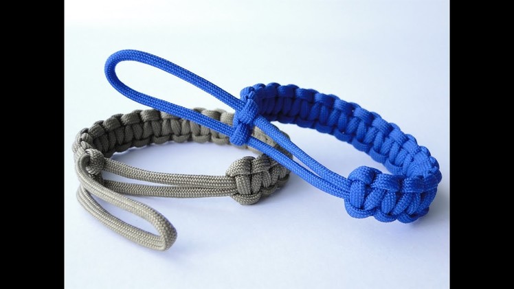How to Make a „Mad Max Style“ Paracord Bracelet with the Loop as a Closure and the Clean Final Knot