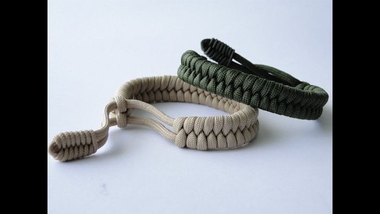 How to Make a "Mad Max Style" Closed Loop Closure Fishtail Paracord-Mini Fishtail Closure Pull