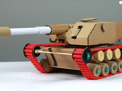How to Make a  RC Tank that Fires - Very Easy
