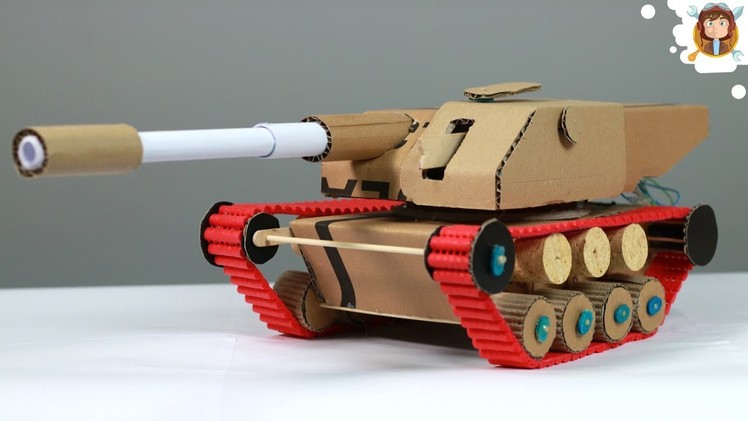 How to Make a  RC Tank that Fires - Very Easy
