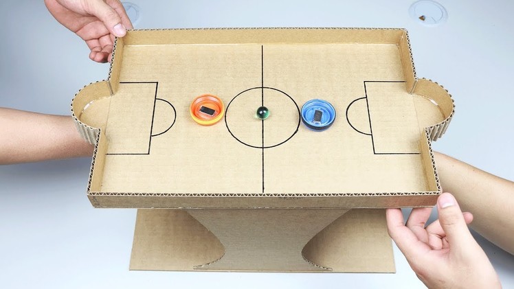 How to Make Marble Desktop Game from Cardboard