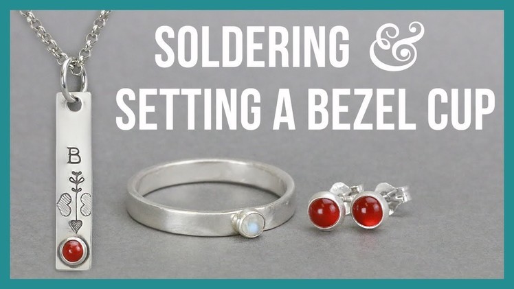 How to Solder and Set a Bezel Cup - Beaducation.com