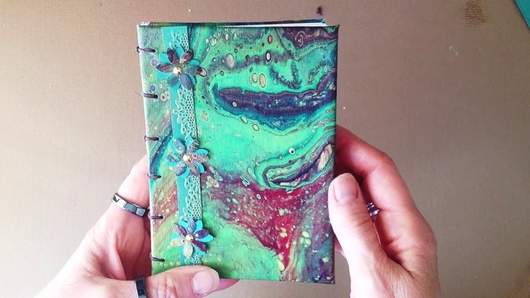 How To Use Your Acrylic Pour Canvases - A Brilliant Idea!