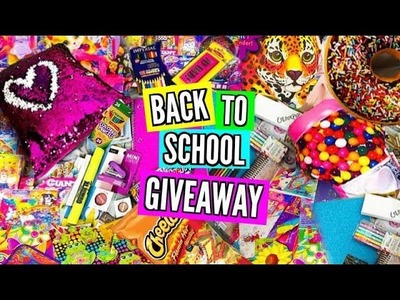 HUGE Back To School Supplies Haul + GIVEAWAY! (with Secret Twist!)