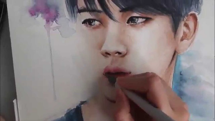 Jin Watercolor Speedpainting
