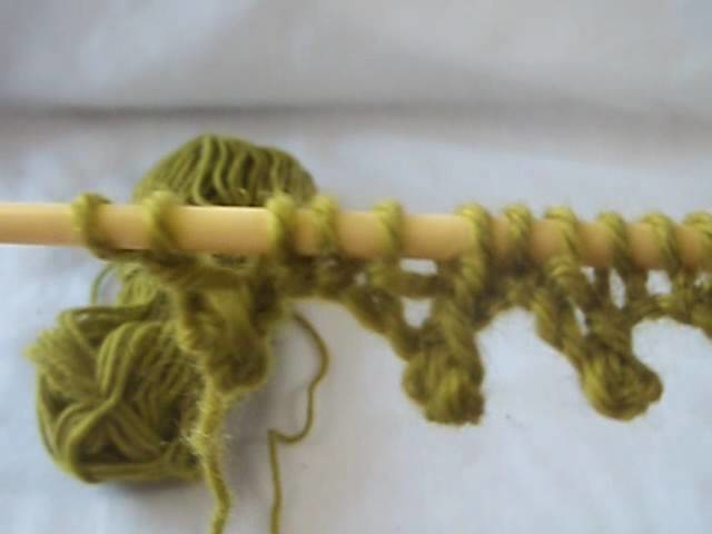 Knit Cast on Picot