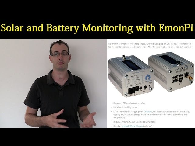 Mikes DIY Powerwall Update 55 - Solar and Battery Monitoring System EmonPi