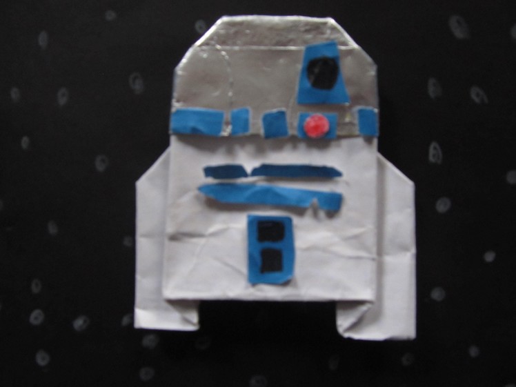 Origami R2-D2 Instructions