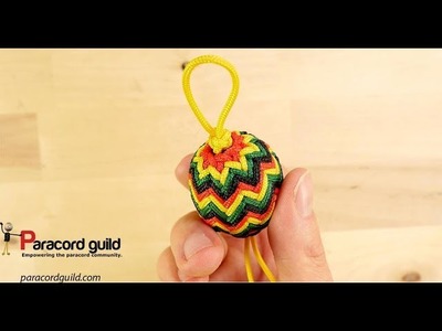 Paracord key fob- type 4 pineapple knot