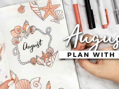 PLAN WITH ME | August 2017 Bullet Journal Setup