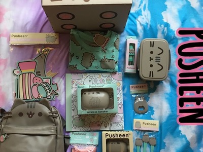 Pusheen Spring Box 2017 + mini backpack | UNBOXING