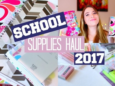 School Supplies Haul | MUJI, Target, etc. BACK TO SCHOOL 2017