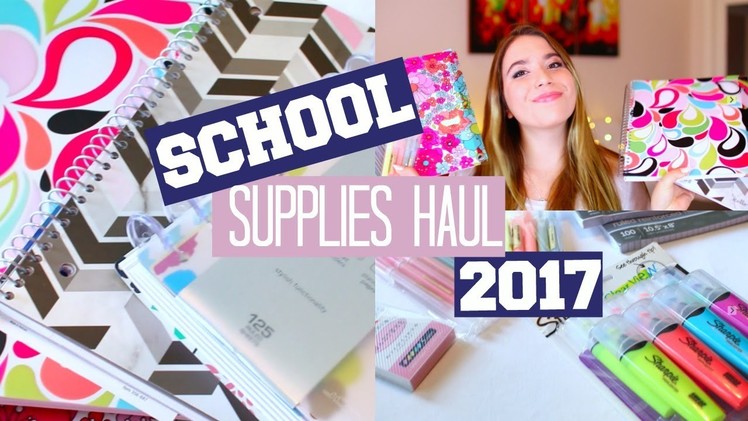 School Supplies Haul | MUJI, Target, etc. BACK TO SCHOOL 2017