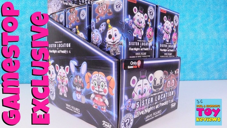 Sister Location Five Nights At Freddys 4 Funko Mystery Minis Gamestop Exclusive | PSToyReviews