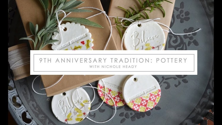 Stamp-a-Faire 2017: 9th Anniversary Tradition - Pottery, presented by Nichole Heady