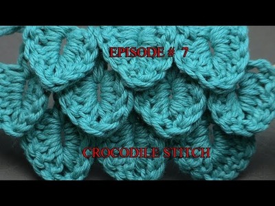 Stitch Gallery & Glossary Episode #7: Crocodile Stitch