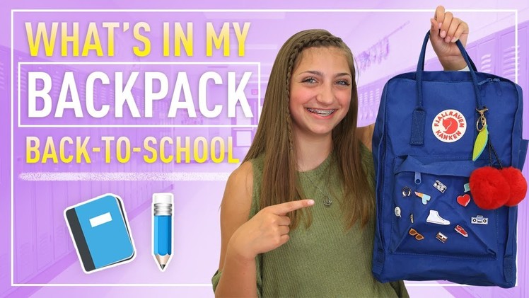 What's in My Backpack (Freshman Edition) | Back-to-School 2017