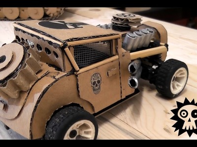 WOW! Super RC Mad Max Car||How to make Electric Toy Car||Cardboard Mad Max Car