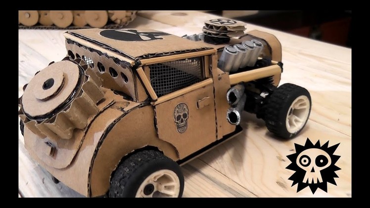 WOW! Super RC Mad Max Car||How to make Electric Toy Car||Cardboard Mad Max Car