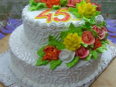 45th birthday cake