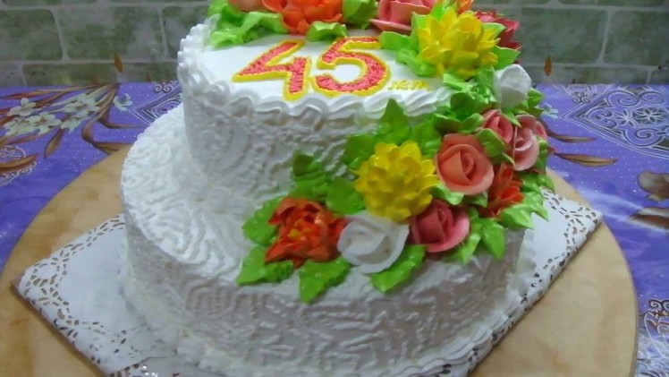 45th birthday cake