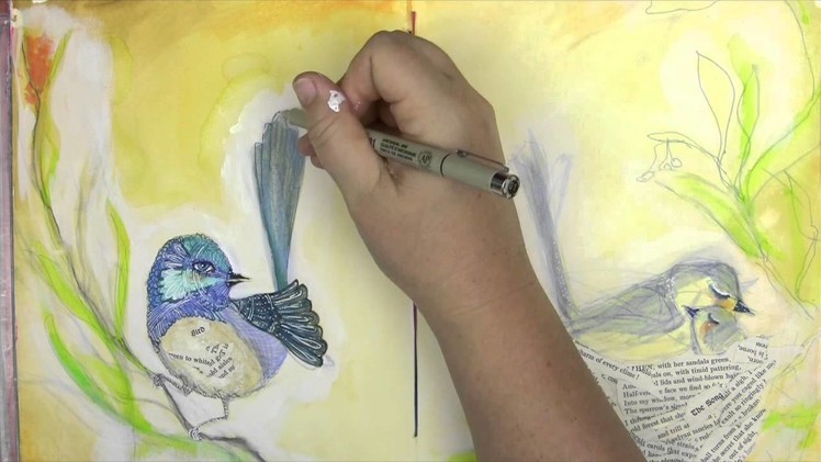 Art Lessons Vol. 4 With Jane Davenport: Watercolor Markers