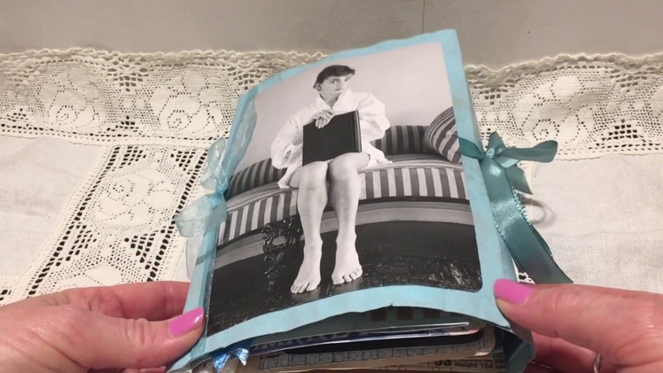 Audrey Hepburn - a Junk journal for Amy