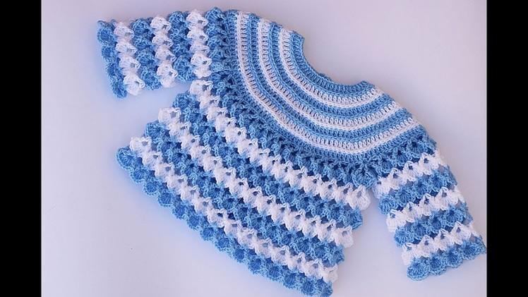 Baby jersey to crochet very easy