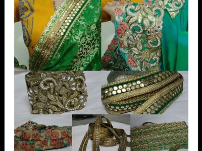 Buy Different varieties of Laces and Fabric for Sarees and How to Design saree.