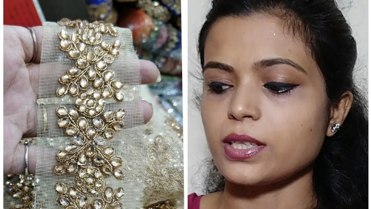 Buy Latest Saree n Lahnga Border and How to Combine and Design ur Dress. 