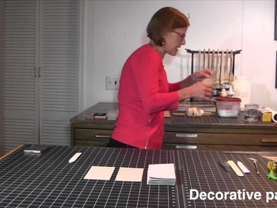 Cathy Lecleire tutorial on how to make an accordion book