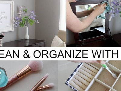 CLEAN WITH ME! ???? Dollar Store Cleaning Hacks and Organization for your Vanity!