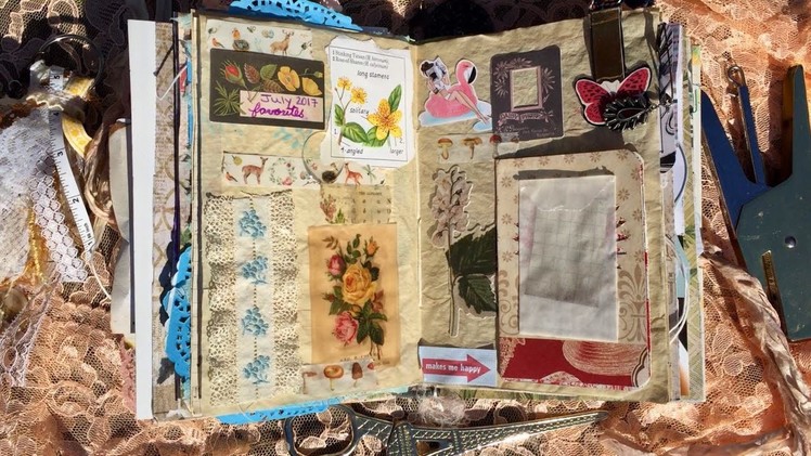 Completed Personal Junk Journal Flip | I'm A Cool Mom