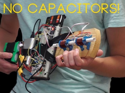 CRAZY coilgun without massive capacitors part 1