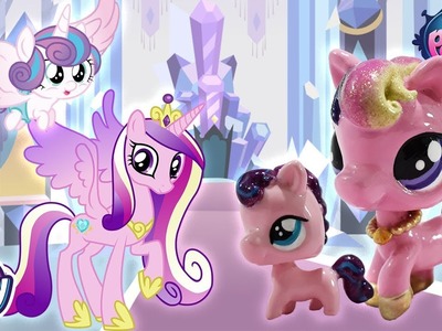 Custom LPS Princess Cadence & Flurry Heart || My Little Pony + Littlest Pet Shop Mashup