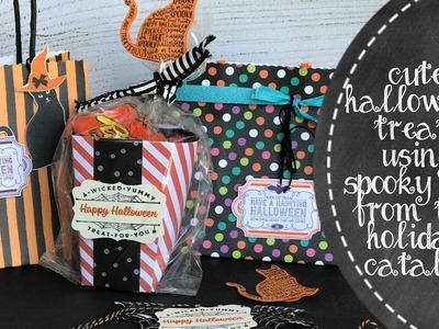 Cute Halloween Treats | Featuring Spooky Cat From Stampin' UP!
