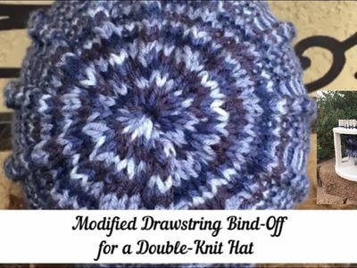 Double Knit Hat Bind Off for Loom Knitters