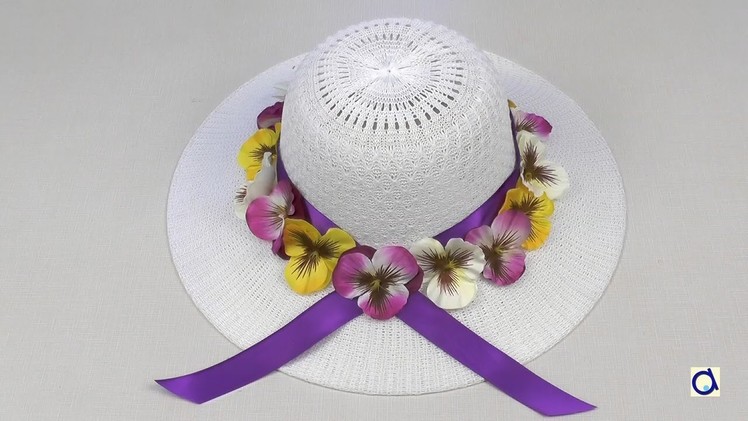 Easter Bonnet with flowers