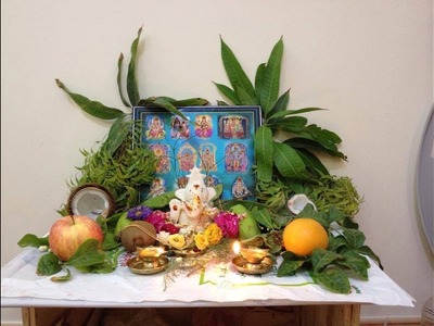 Eco- Friendly Ganesha - making Ganesh Idol at Home - Making Ganesha with Atta flour-pindi ganapathi