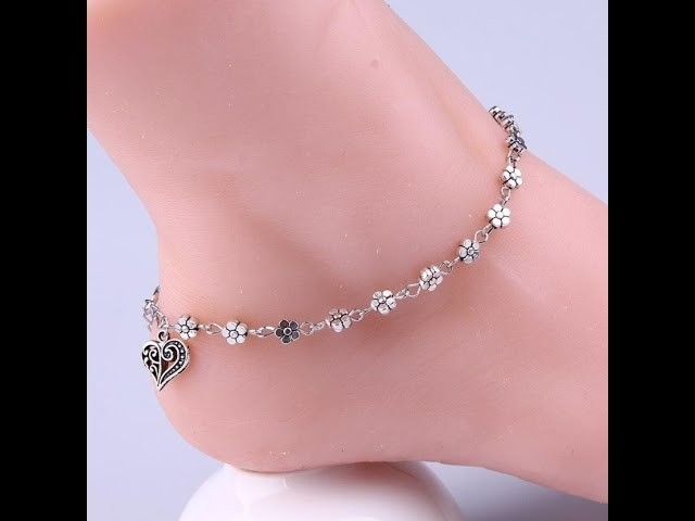 FANCY ANKLET COLLECTION,LOW WEIGHT ANKLET DESIGNS