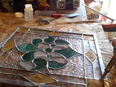 Finishing Stained Glass